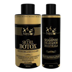 Sr. del Botox 1 Litro y shampoo dilatador de cutícula 500 ML